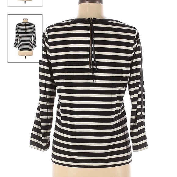 COPY - J. Crew 3/4 Sleeve Top. Sz M - Picture 2 of 8